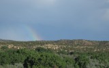 Rainbow over Garden of Gods